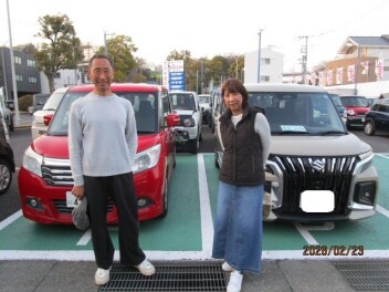 K様　ご納車おめでとうございます！