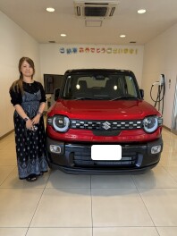 クロスビーをご納車させていただきました！！