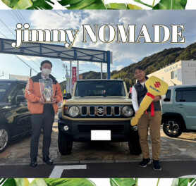 K様！祝ジムニーノマドご納車です☆