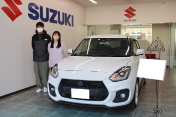 スイフトスポーツご納車★神戸市在住K様