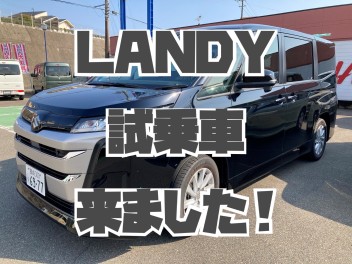 試乗車来ました！！この機会にぜひ！！