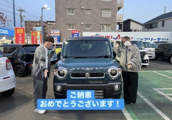 ハスラーご納車させていただきました