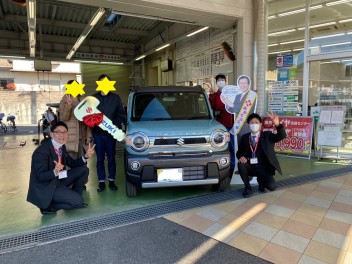 KMさまご納車ありがとうございます(^^♪