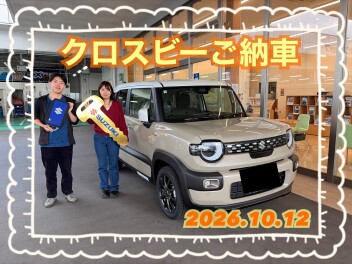 クロスビーご納車☆