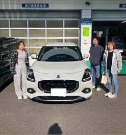 スイフトご納車いたしました！