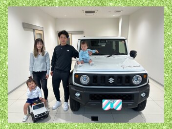 ジムニーシエラご納車させていただきました♡