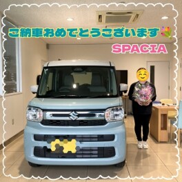 スペーシアご納車させていただきました！
