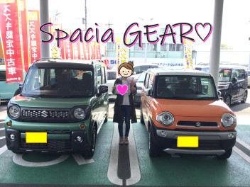 毎日をよりアクティブに☆スペーシアギア＊ご納車おめでうございます！