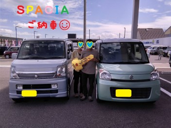 ＳＰＡＣＩＡご納車☆彡