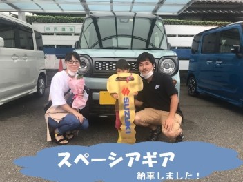 スペーシアギア　納車しました！