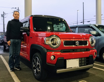 お待たせいたしました！新型ハスラーご納車です♪