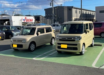 スペーシアをご納車いたしました