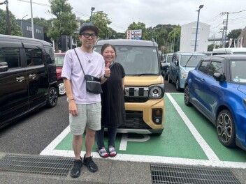 M様　ご納車おめでとうございます！