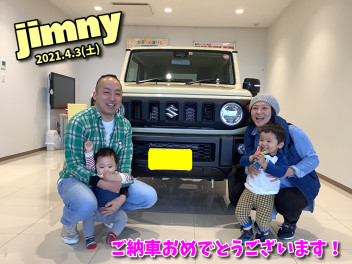 T様、ジムニーのご納車ありがとうございました！！