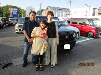 M様　ご納車おめでとうございます！