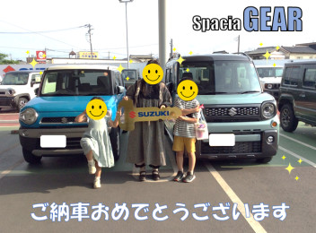 ★スペーシアギアご納車です★