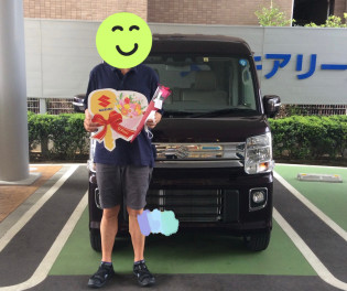 エブリイワゴン　納車しました！！