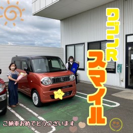 ワゴンRスマイルご納車式✿