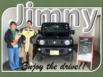 【ジムニー】ご納車おめでとうございます!!