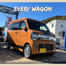 M様へエブリイワゴンをご納車です☆