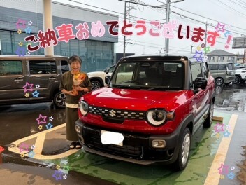 クロスビーご納車です！！