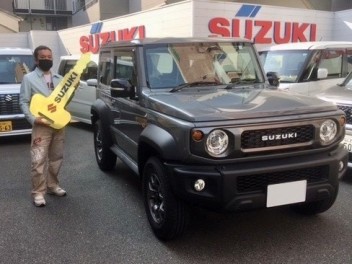 ジムニーシエラ　ご納車おめでとうございます