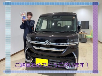 S様にアルトをご納車いたしました