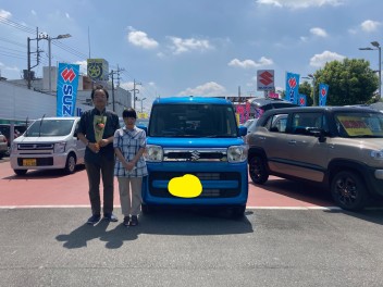 スペーシアご納車させて頂きました！