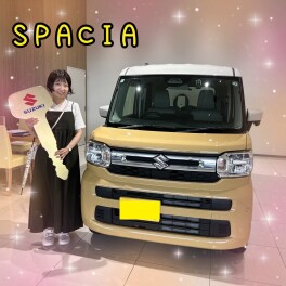スペーシアご納車させていただきました！