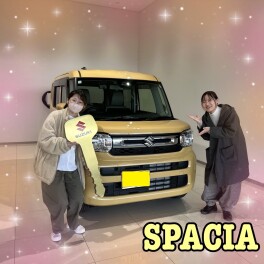 スペーシアご納車させていただきました！