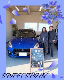 祝★ご納車『スイフトスポーツ』