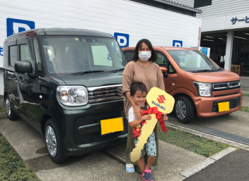 N様へスペーシアをご納車いたしました！