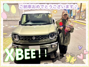 N様　クロスビーご納車おめでとうございます！