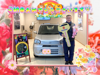 NEW シルバーアルトへお乗り換え♪