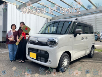 Ｎ様！祝ワゴンＲスマイルご納車☆