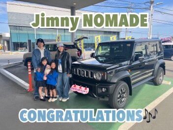ジムニーノマドご納車おめでとうございます！！