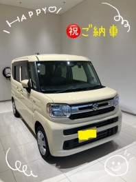 新型スペーシアご納車させていただきました！