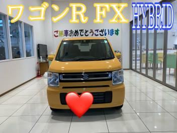 乗り心地抜群！！ワゴンＲのご納車です！！