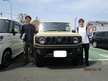 O様　ご納車おめでとうございます！