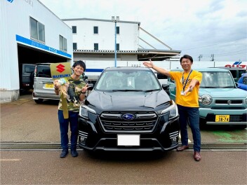 Ｏ様　フォレスターご納車おめでとうございます！