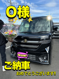 O様　ご納車おめでとうございます！！