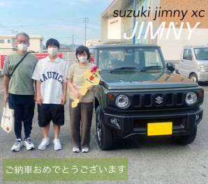 O様のジムニーを納車しました！