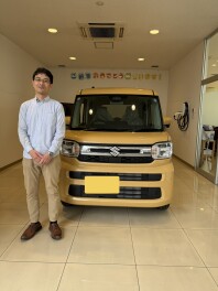 Ｏ様のスペーシアをご納車致しました！！