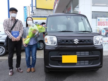 スペーシアを納車させていただきました！