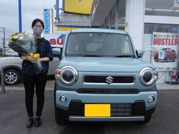 ハスラーのご納車おめでとうございます！