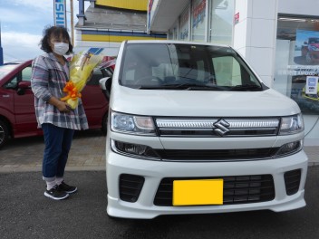 ワゴンＲのご納車、おめでとうございます！