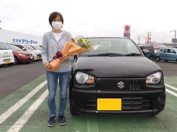 アルトのご納車、おめでとうございます！