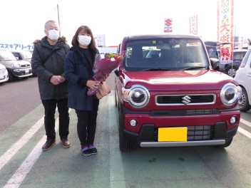 ハスラーのご納車、おめでとうございます！