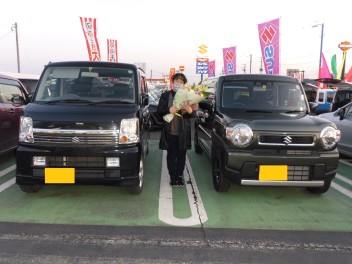 ハスラーのご納車、おめでとうございます！