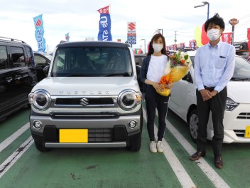 ハスラー　Ｊスタイルのご納車、おめでとうございます！